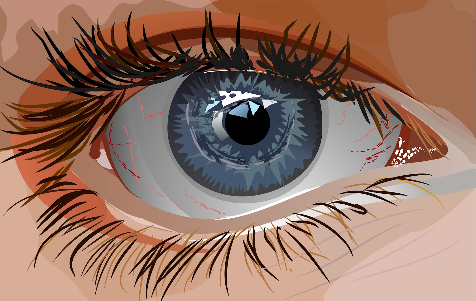 Ojo gafas que mejoran la visión
