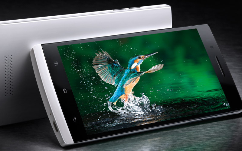 Oppo Find 5 imagen frontal