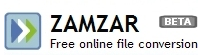 Zamzar, conversor online de archivos