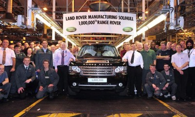 Range Rover 1 millon e1289306735824 Ya hay un millón de Range Rover fabricados