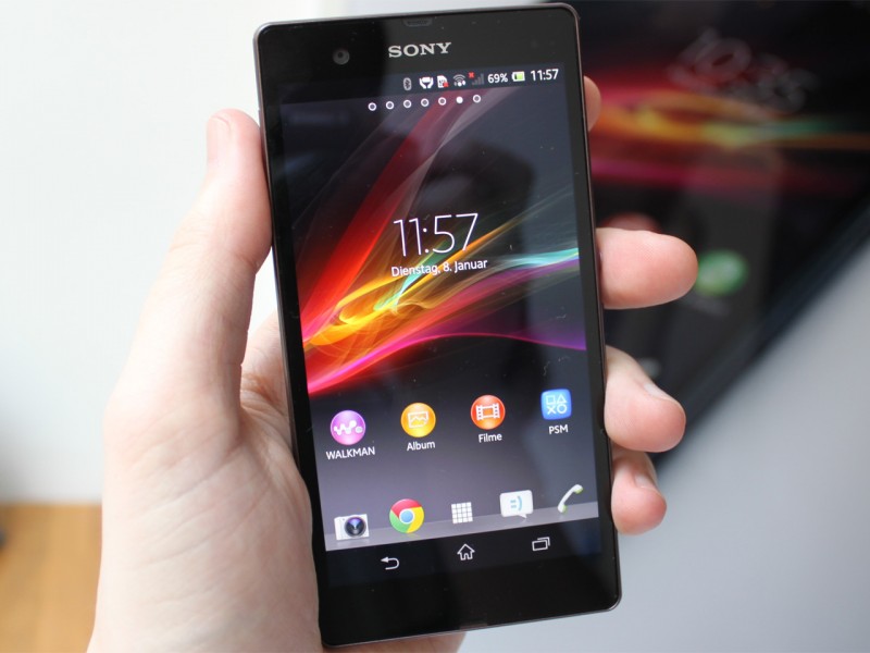 Los mejores smartphones del CES 2013 Sony Xperia Z